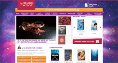 Desktop Screenshot of librairie-inconnu.com